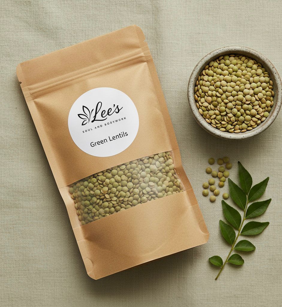 Lee's Green Lentils